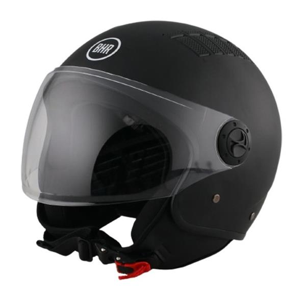 Grote foto bhr 810 air nero vespa helm mat zwart motoren kleding