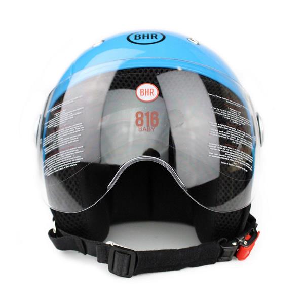 Grote foto bhr 816 kids blauw kinderhelm motoren overige accessoires