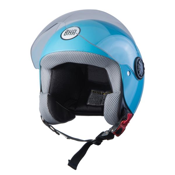 Grote foto bhr 806 kids blauw kinderhelm motoren overige accessoires