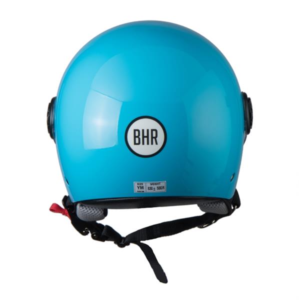 Grote foto bhr 806 kids blauw kinderhelm motoren overige accessoires