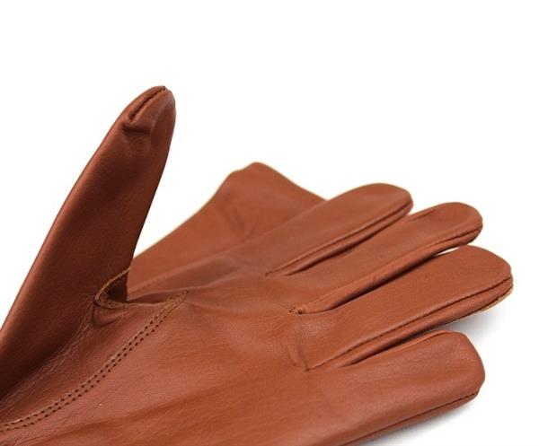 Grote foto swift classic unlined nappa bruin leren handschoenen motoren kleding
