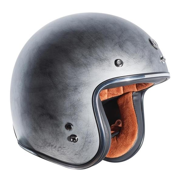 Grote foto torc t50 silver weathered jethelm motoren kleding