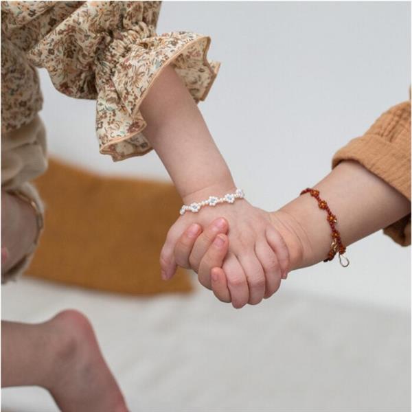 Grote foto kapha kids kristal armband aarde granaat beauty en gezondheid lichaamsverzorging