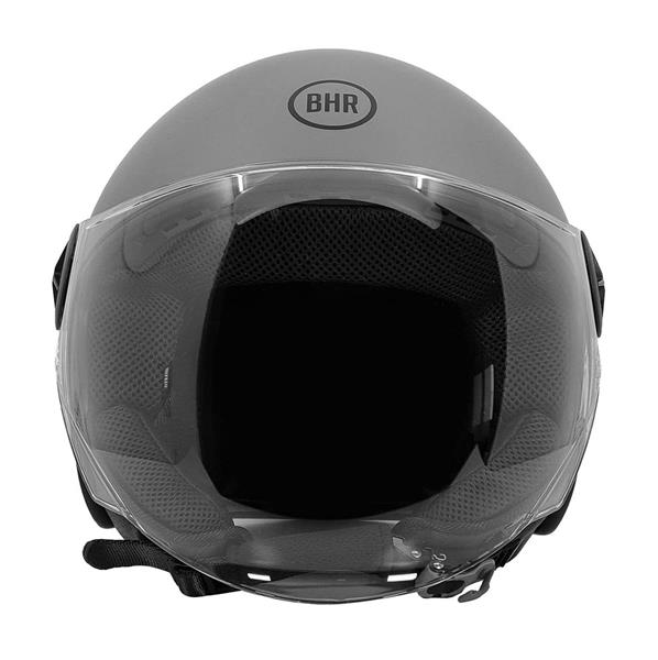 Grote foto bhr 832 minimal vespa helm mat grijs motoren kleding