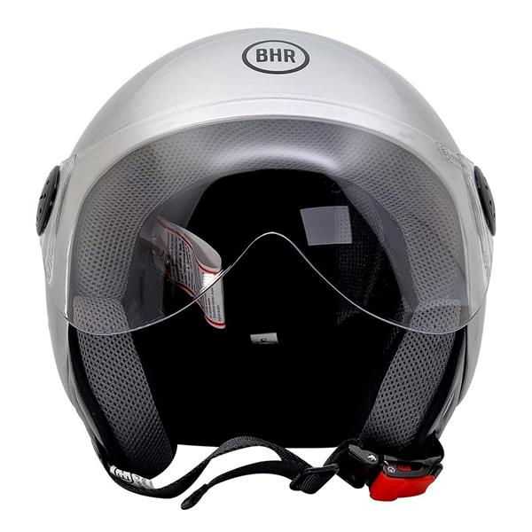 Grote foto bhr 800 easy vespa helm zilver motoren kleding