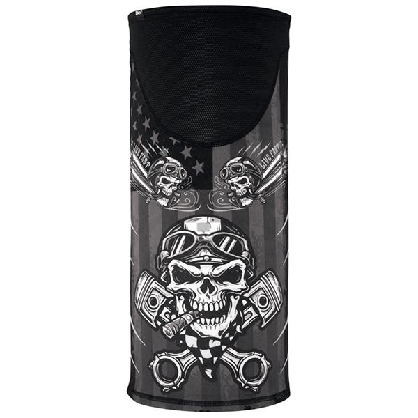 Grote foto zan headgear motorkol windproof biker skull sportflex upf50 motoren kleding