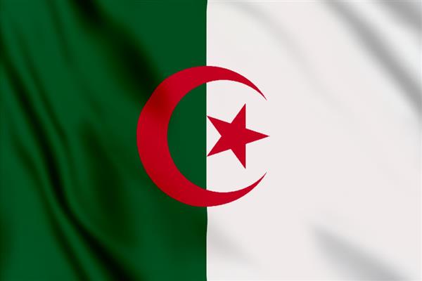 Grote foto vlag algerije 300x200 diversen vlaggen en wimpels