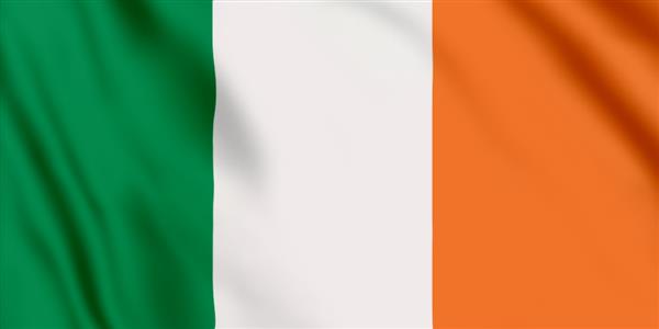 Grote foto vlag ierland 300x200 diversen vlaggen en wimpels