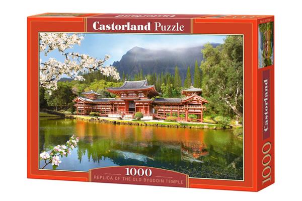 Grote foto replica of the old byodoin temple castorland c 101726 2 kinderen en baby puzzels