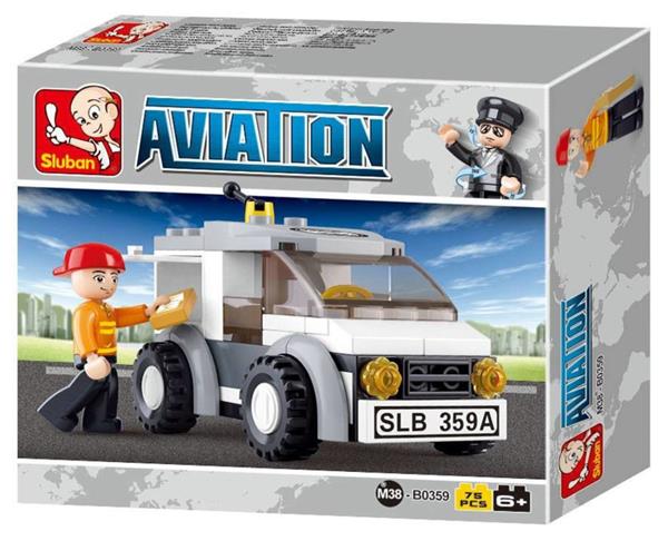 Grote foto sluban bezorgwagen m38 b0359 kinderen en baby duplo en lego