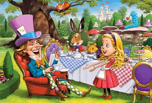 Grote foto alice in wonderland castorland b 040292 1 kinderen en baby puzzels