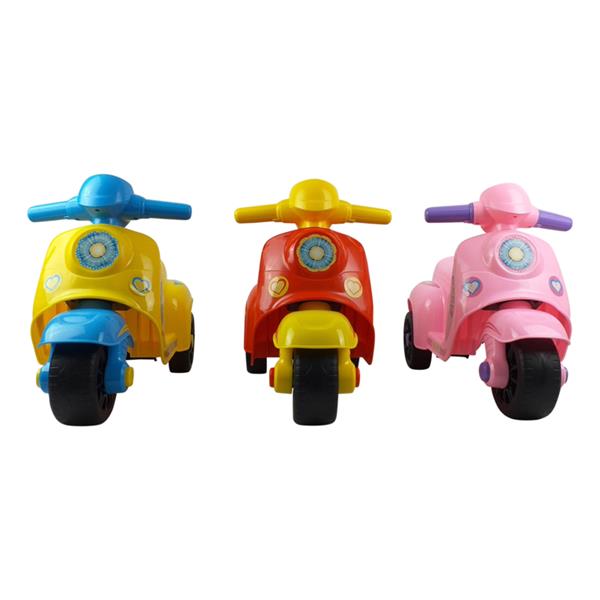 Grote foto loopscooter 3 wielen rood kinderen en baby los speelgoed