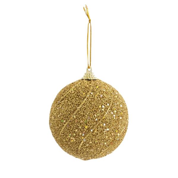 Grote foto kerstballen set 6 stuks goud 6 cm diversen overige diversen