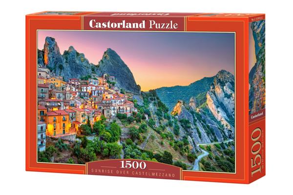 Grote foto sunrise over castelmezzano castorland c 151912 kinderen en baby puzzels