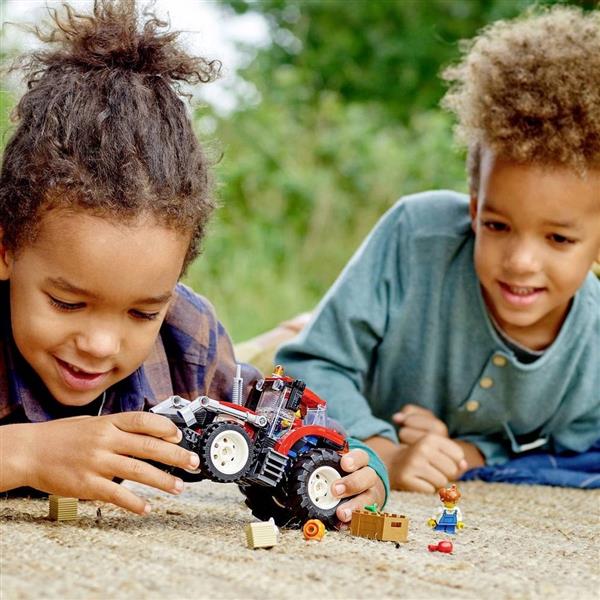 Grote foto lego city tractor 60287 kinderen en baby duplo en lego