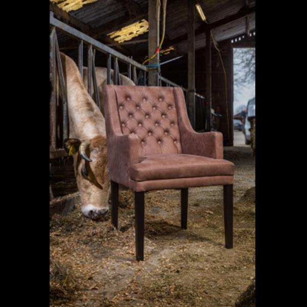 Grote foto landelijke stoel met capitons huis en inrichting stoelen