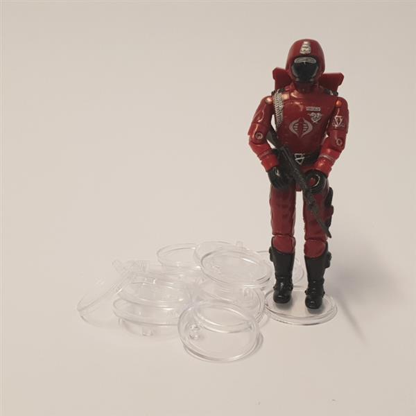 Grote foto g.i. joe display figure stands 20 stuks verzamelen speelgoed