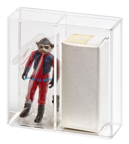 Grote foto custom order star wars action figure and mailer box display case verzamelen speelgoed