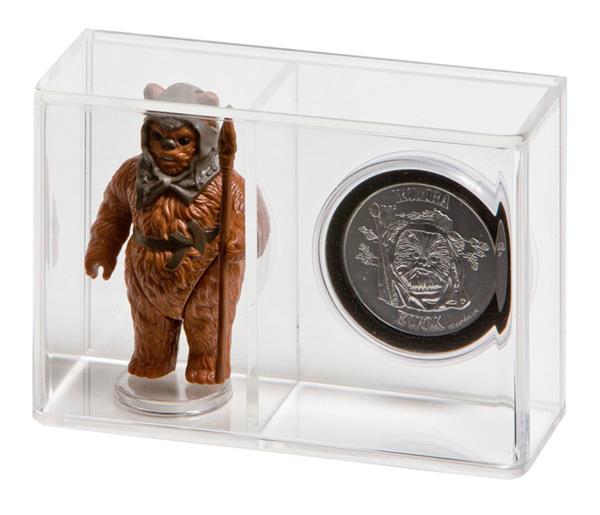 Grote foto custom order loose action figure with coin display case small 3 3 4 verzamelen speelgoed