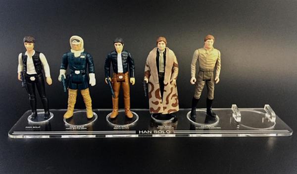 Grote foto vintage star wars han solo display stand verzamelen speelgoed