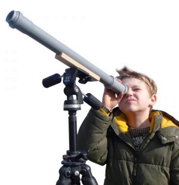 Grote foto bouwpakket bouwmarkt telescoop kinderen en baby overige