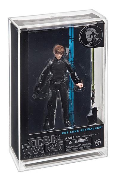 Grote foto custom order star wars black series 6 boxed action figure acrylic display case verzamelen speelgoed