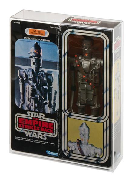 Grote foto custom order star wars boxed 12 display case vader fett chewbacca ig 88 verzamelen speelgoed