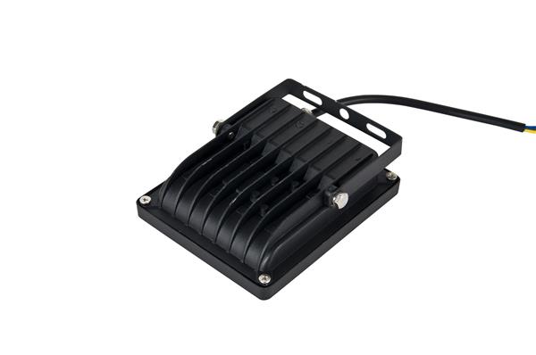 Grote foto gele led bouwlamp 10 watt ip66 crius tuin en terras verlichting