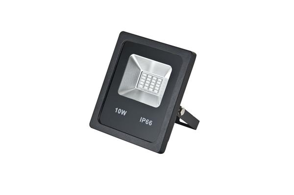 Grote foto gele led bouwlamp 10 watt ip66 crius tuin en terras verlichting