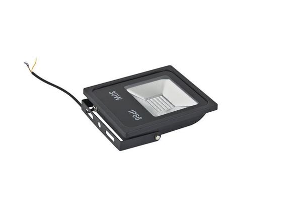 Grote foto gele led bouwlamp 30 watt ip66 crius tuin en terras verlichting