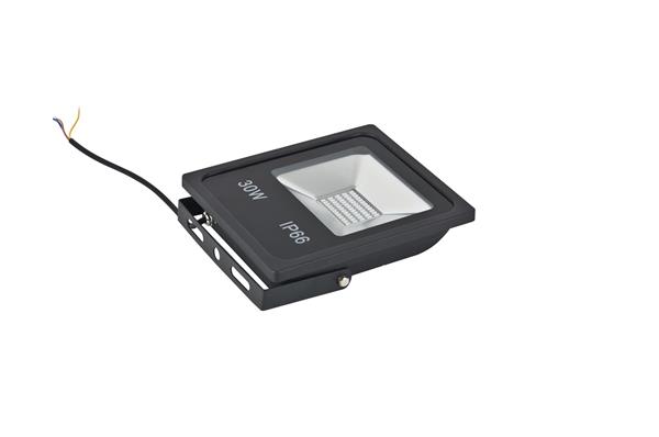 Grote foto rode led bouwlamp 30 watt ip66 crius tuin en terras verlichting