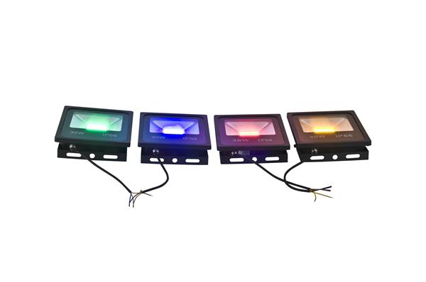 Grote foto rode led bouwlamp 30 watt ip66 crius tuin en terras verlichting