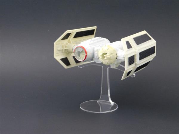 Grote foto vintage star wars die cast tie bomber display stand verzamelen speelgoed