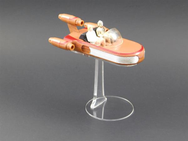 Grote foto vintage star wars die cast landspeeder display stand verzamelen speelgoed