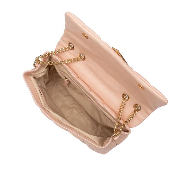 Grote foto clara schoudertas pink van italiaans kalfsleer sieraden tassen en uiterlijk damestassen