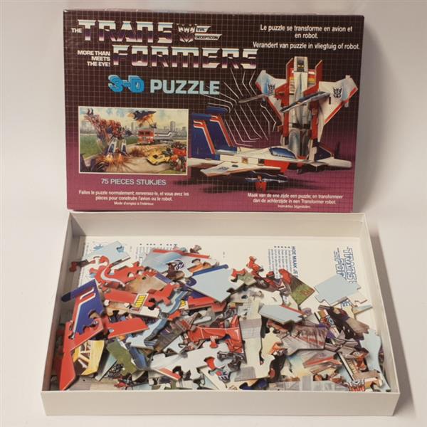 Grote foto transformers evil decepticon 3d puzzel verzamelen speelgoed