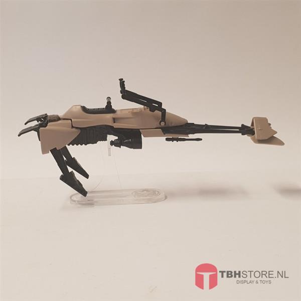 Grote foto vintage star wars speederbike display stand verzamelen speelgoed