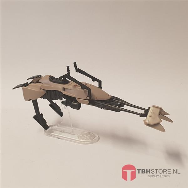 Grote foto vintage star wars speederbike display stand verzamelen speelgoed