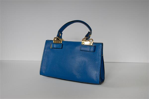 Grote foto grace exclusief leren italiaanse tas in kelly stijl lichtblauw sieraden tassen en uiterlijk damestassen