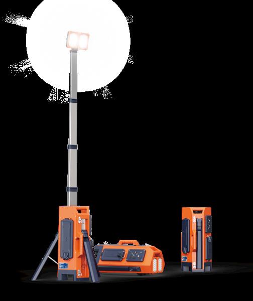 Grote foto voc mobli 200 mobiele led lichtmast zakelijke goederen overige zakelijke goederen