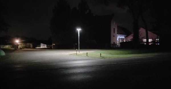 Grote foto actie hybride led solar 230v lantaarnpaal armatuur zonnepaneel afstandsbediening 3cel maxilu zakelijke goederen overige zakelijke goederen