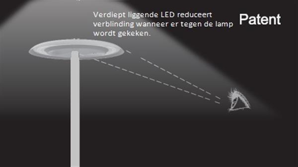 Grote foto led rond design lantaarnpaal armatuur vocgts on top 240w zakelijke goederen overige zakelijke goederen