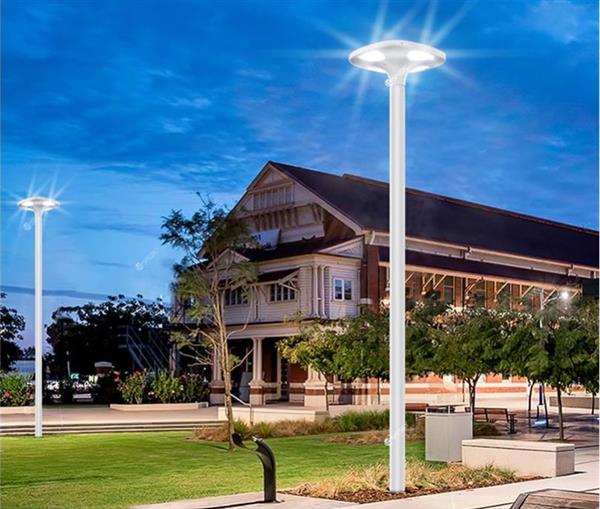 Grote foto actie led solar lantaarnpaal armatuur zonnepaneel afstandsbediening 4cel maxilux 20w 2400 lumen zakelijke goederen overige zakelijke goederen