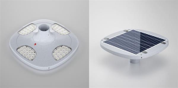 Grote foto actie led solar lantaarnpaal armatuur zonnepaneel afstandsbediening 3cel maxilux 20w 2400 lumen zakelijke goederen overige zakelijke goederen