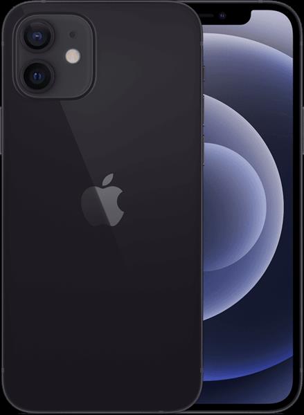 Grote foto apple iphone 12 64gb zwart 6.1 garantie telecommunicatie apple iphone