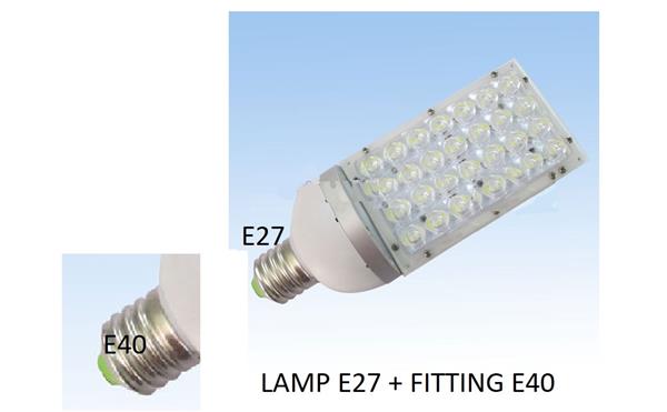 Grote foto vocare 30 watt led lantaarnpaal lamp vervangt hps lantaarnpaal lamp zakelijke goederen overige zakelijke goederen