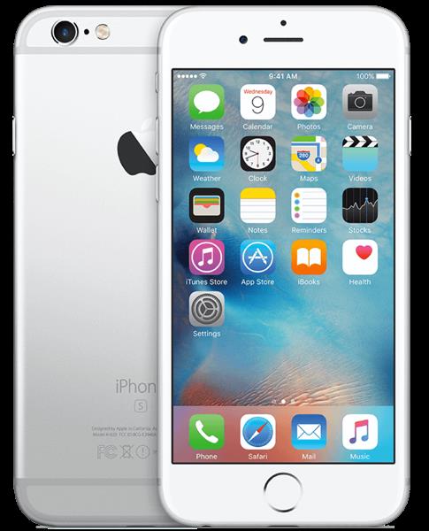Grote foto apple iphone 6s 32gb zilver 2 core 1 84ghz ios 15 4 7 1334x750 simlockvrij garantie telecommunicatie apple iphone