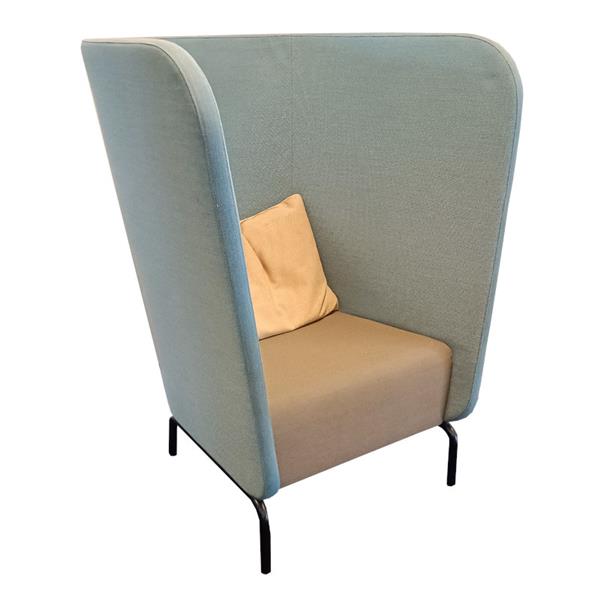 Grote foto design fauteuil lichtblauw huis en inrichting stoelen