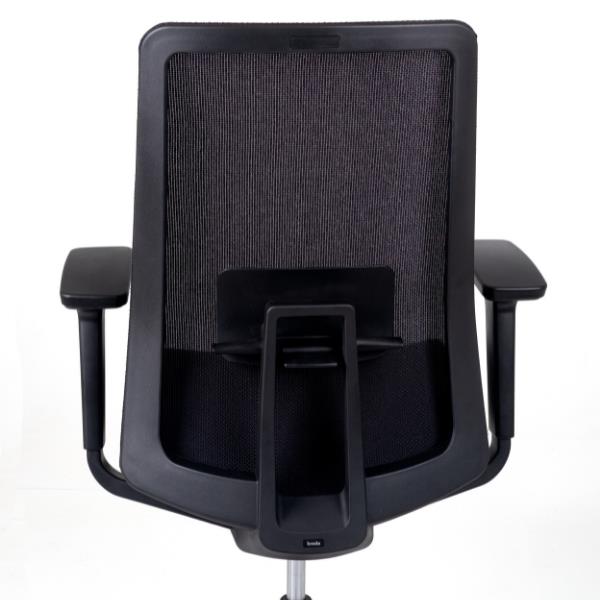 Grote foto bureaustoel zwart netweave nen1335 huis en inrichting stoelen