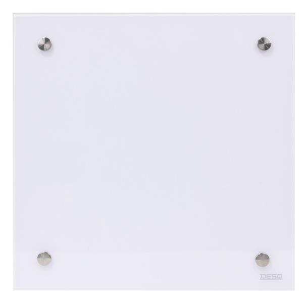 Grote foto glassboard pure whiteh50xb50 huis en inrichting kantooraccessoires